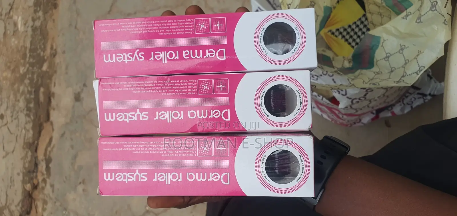 Dermaroller 1mm For Face/ Skin And Sculp