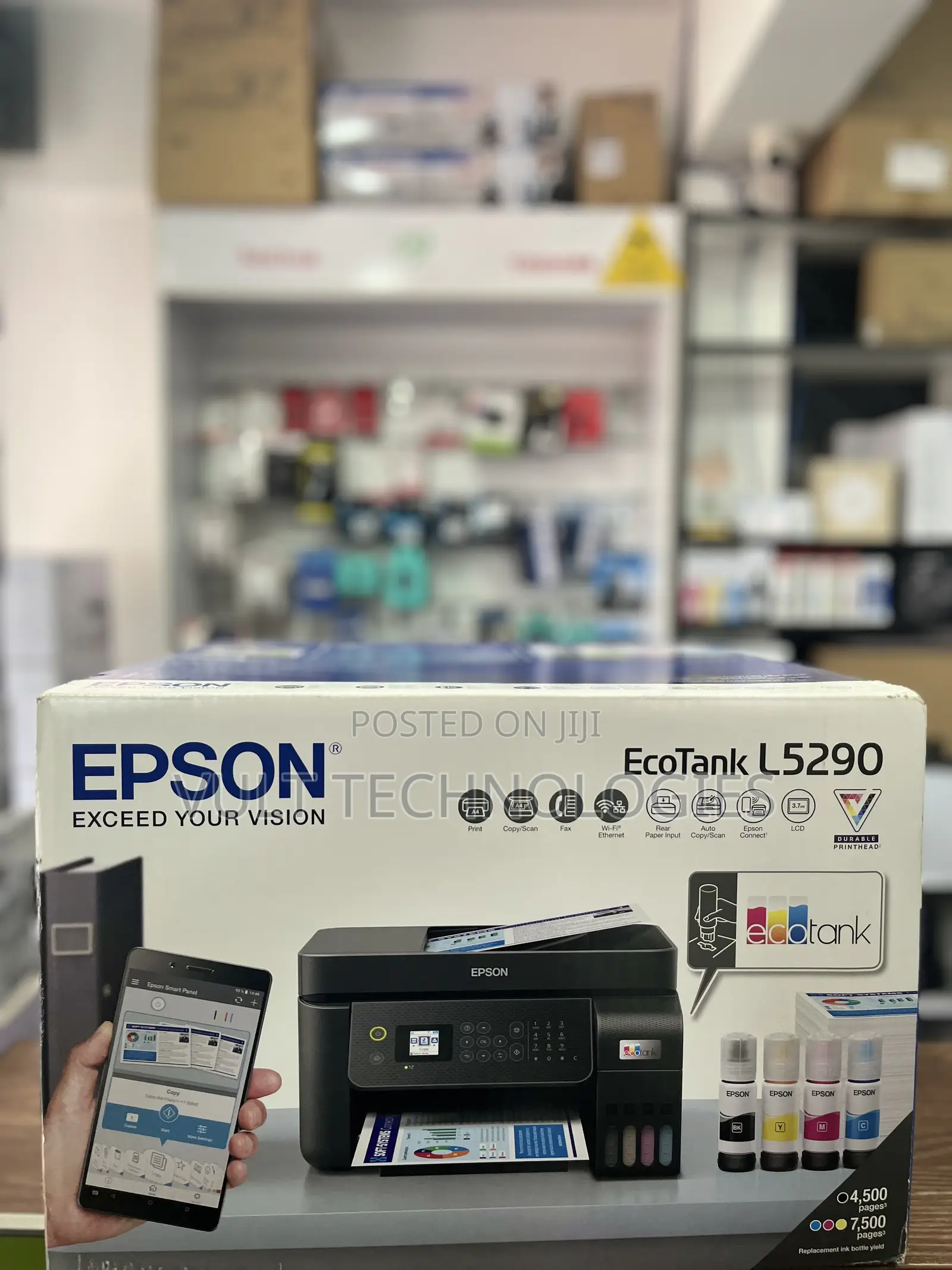 Epson Ecotank L5290 Printer With Adf