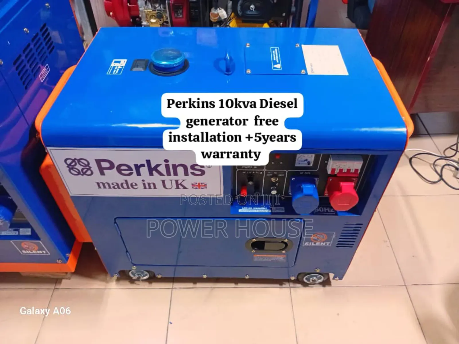 Power Package Perkins 10kva Diesel Generator Cool