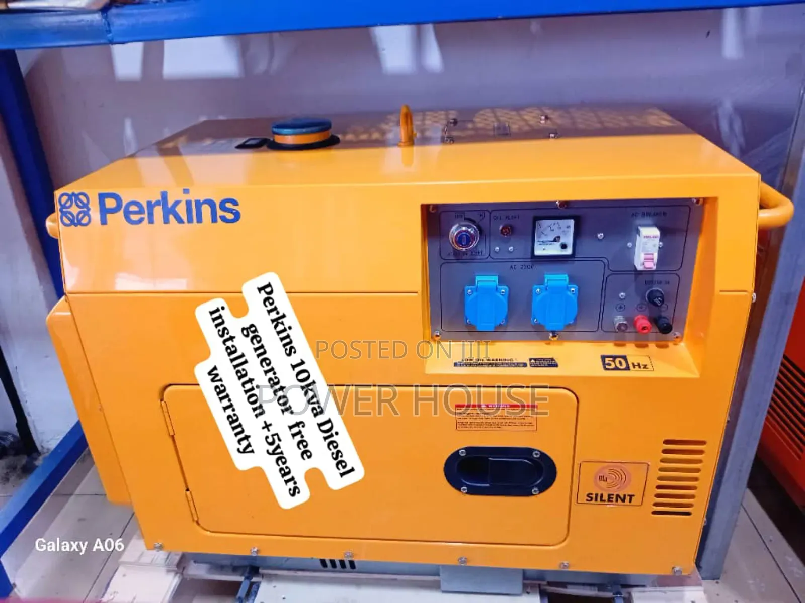 Storm Force Perkins 10kva Diesel Generator Silent