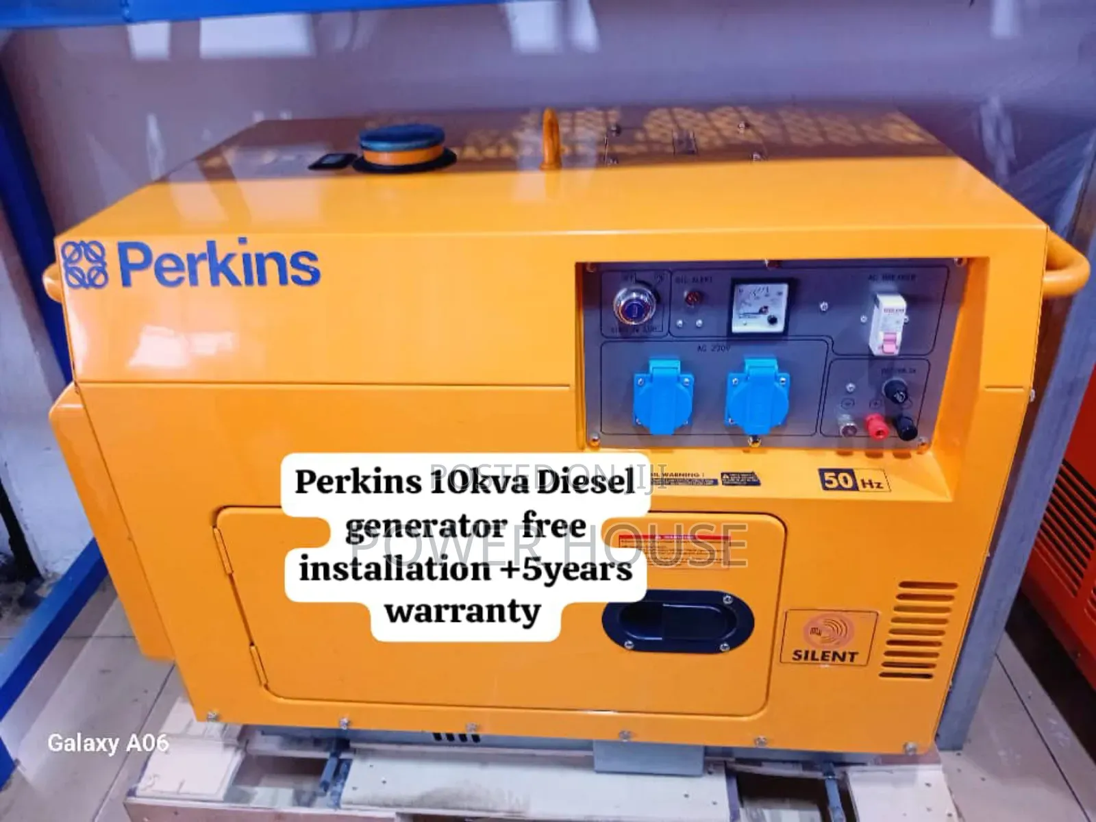 Power Energy Storm Perkins 10kva Diesel Generator Silent