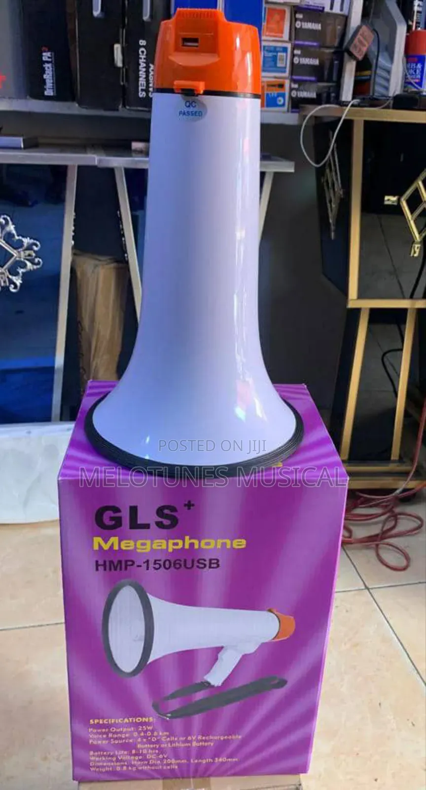 GLS Professional Megaphone (Hmp-1506usb)