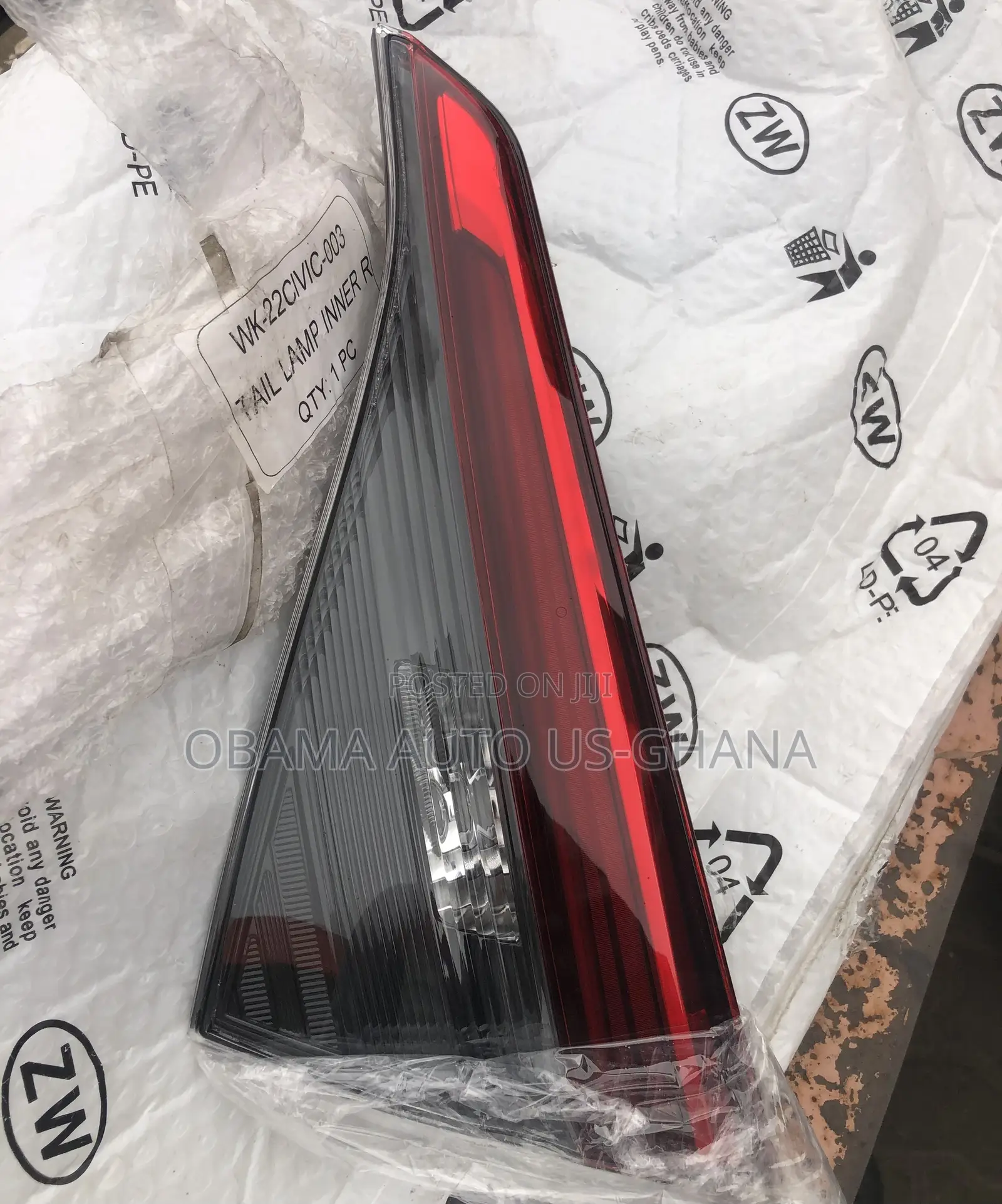 Original Honda Civic 2022,2023,2024 Boot Light /Trunk Light
