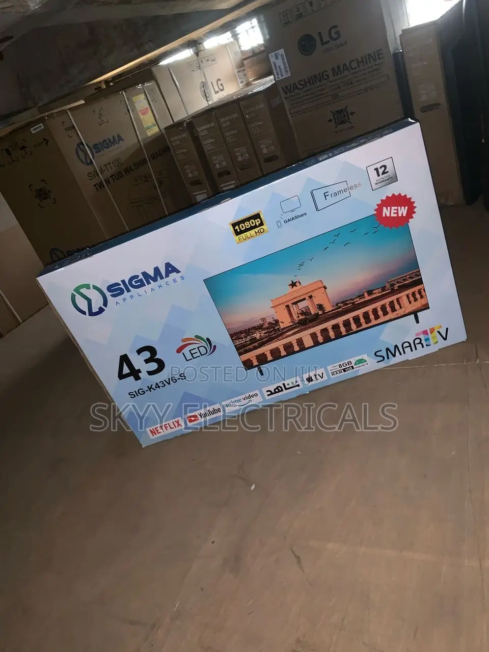 K43v6-s Sigma 43 Smart Android Full Hd Tv