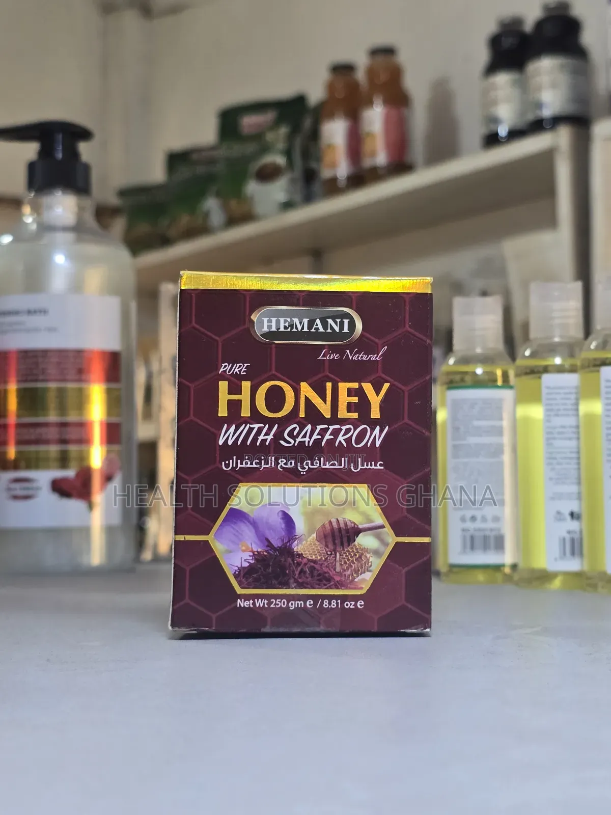 Honey With Saffron