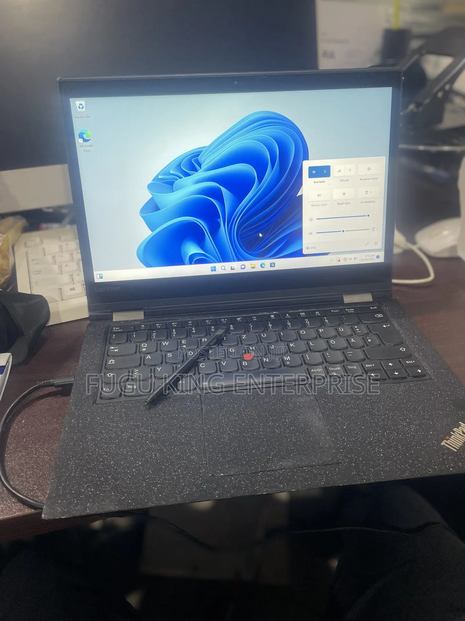 Laptop Lenovo ThinkPad Yoga 8GB Intel Core I5 SSD 512GB