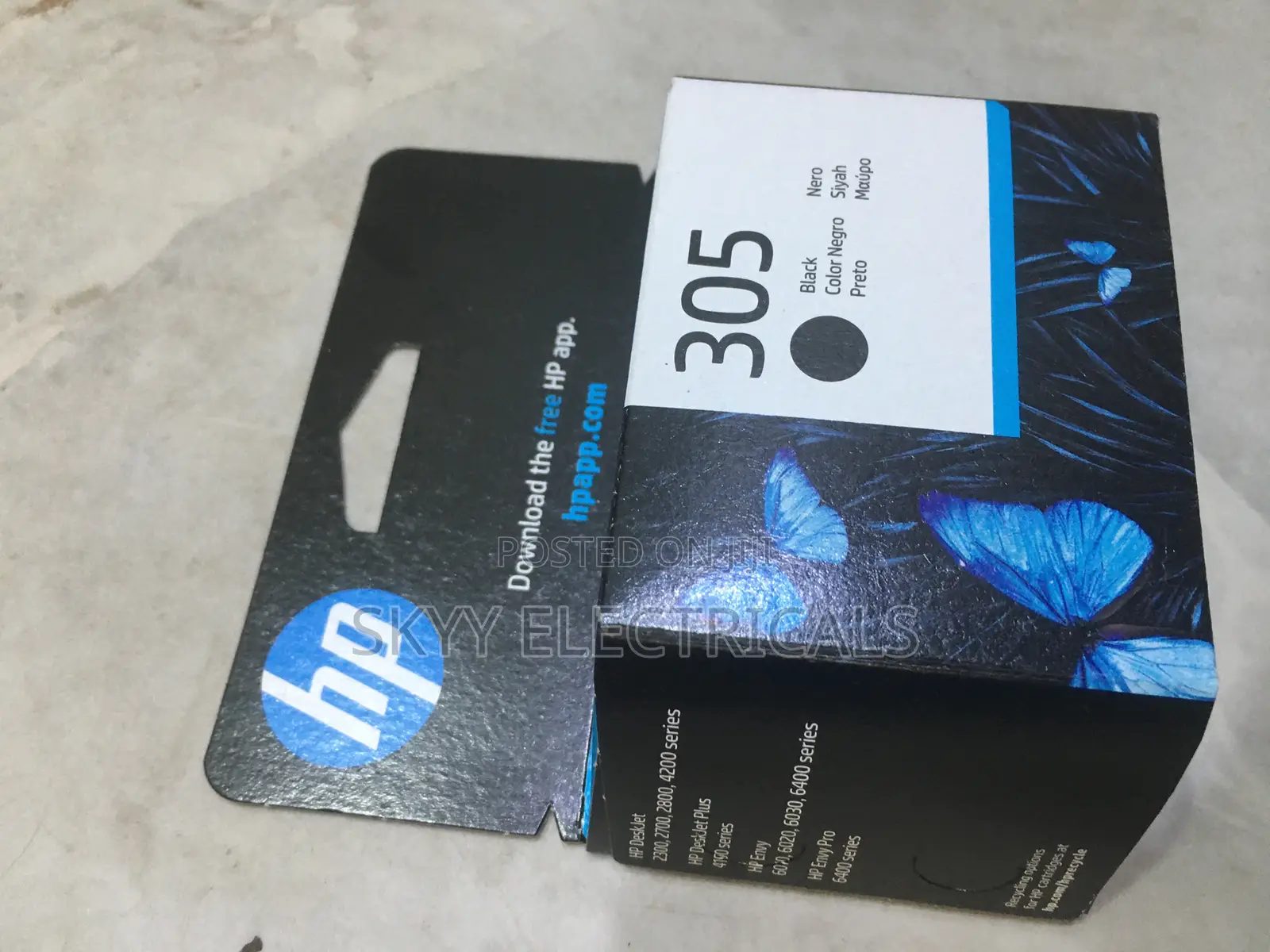 Hp 305 Black Ink Catridge