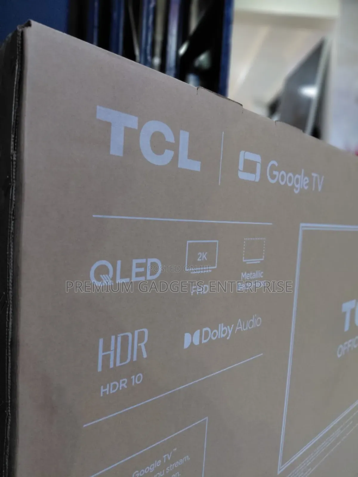 Tcl 50-inch 2025 Qled 2k Hdr 10 Smart Google Tv 50s5k