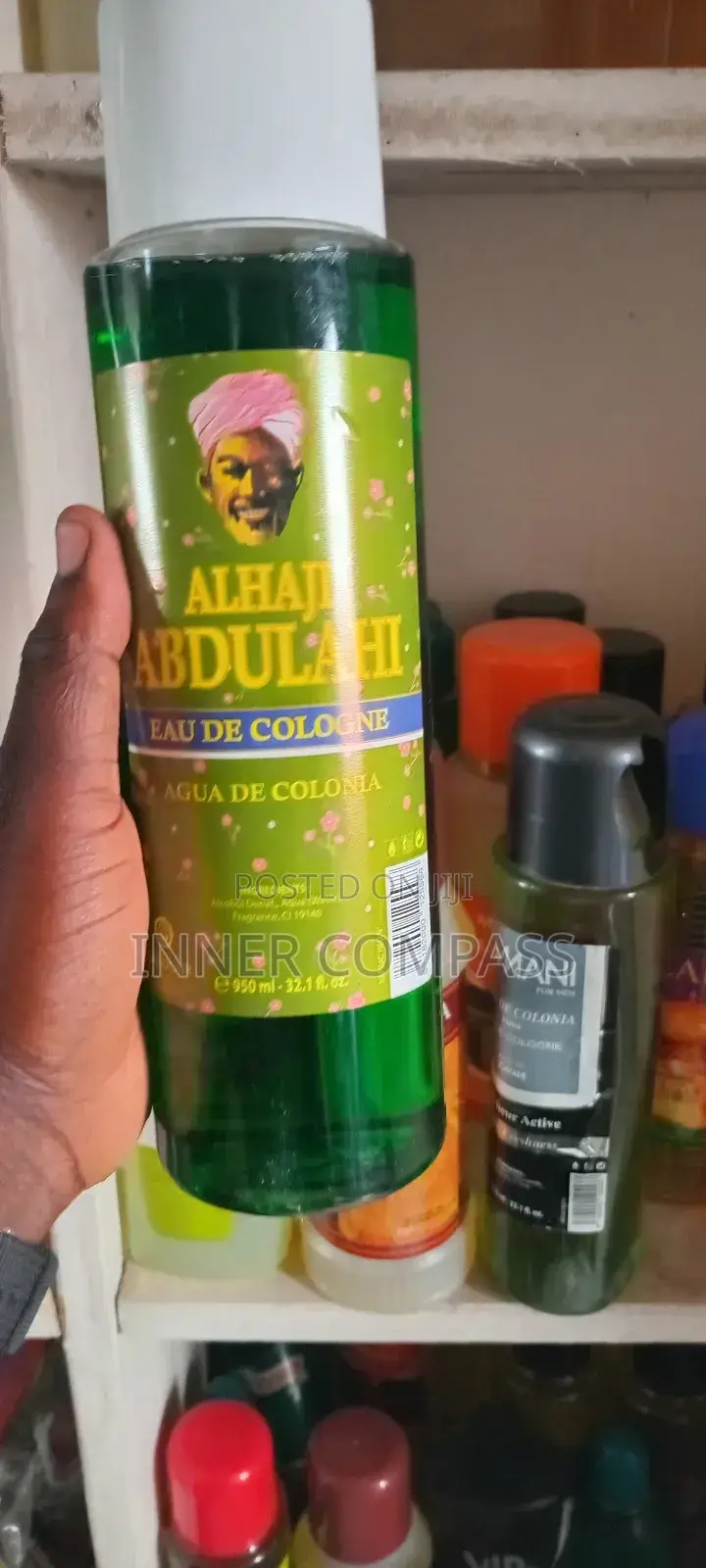 Alhaji Abdullahi Eau De Cologne - Classic Refreshing Scent