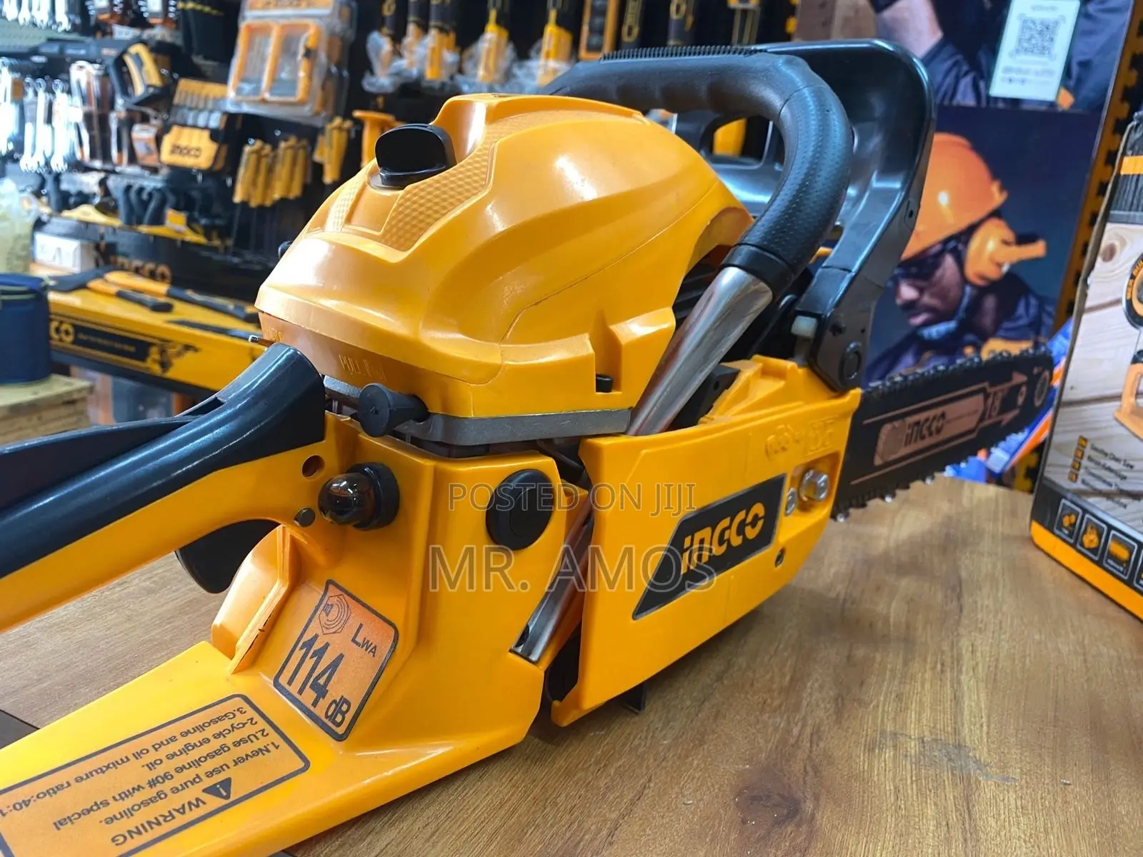 18 Inches 45cc Gasoline Chain Saw With 2 Stroke Motor - GCS