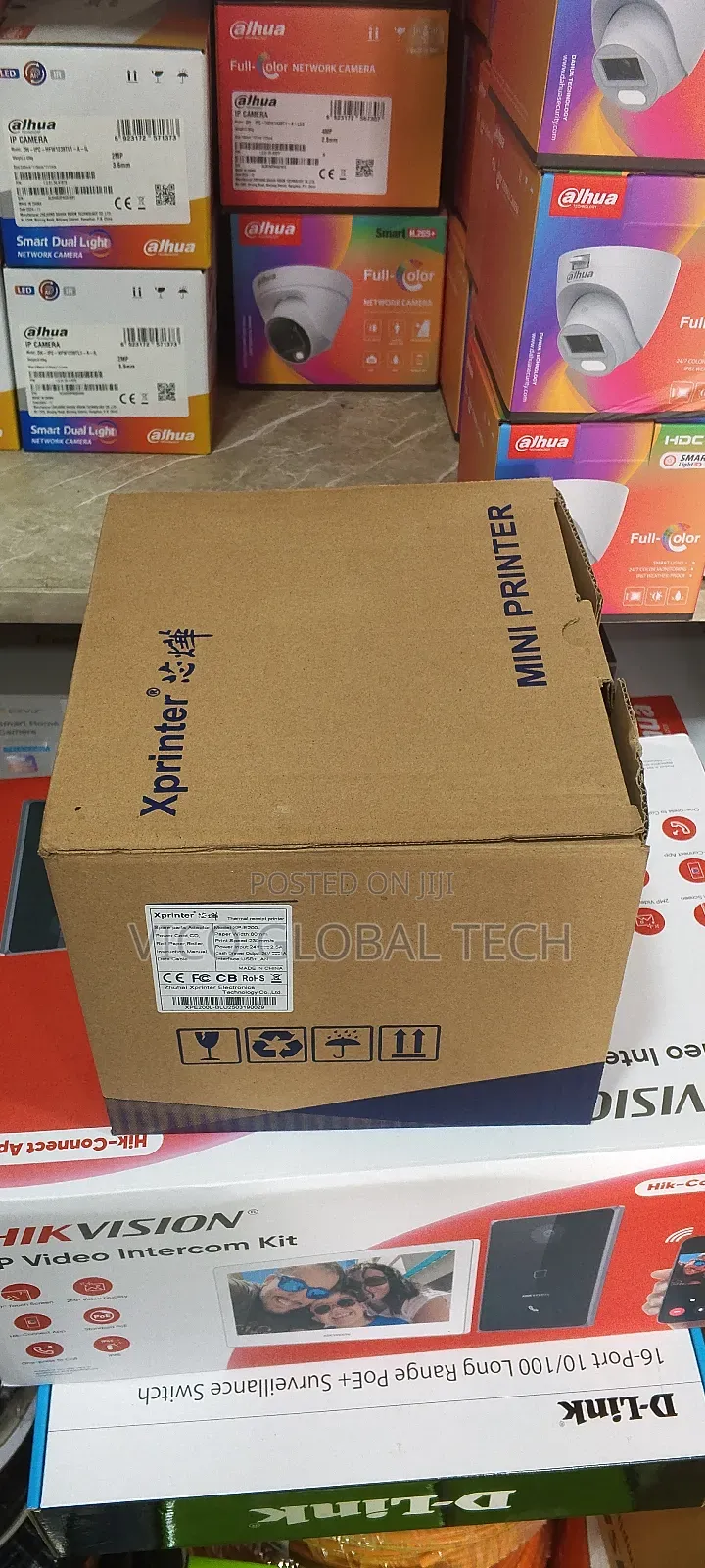 Xprinter Xp-e200l Thermal Receipt Printer 80mm Usb+Lan