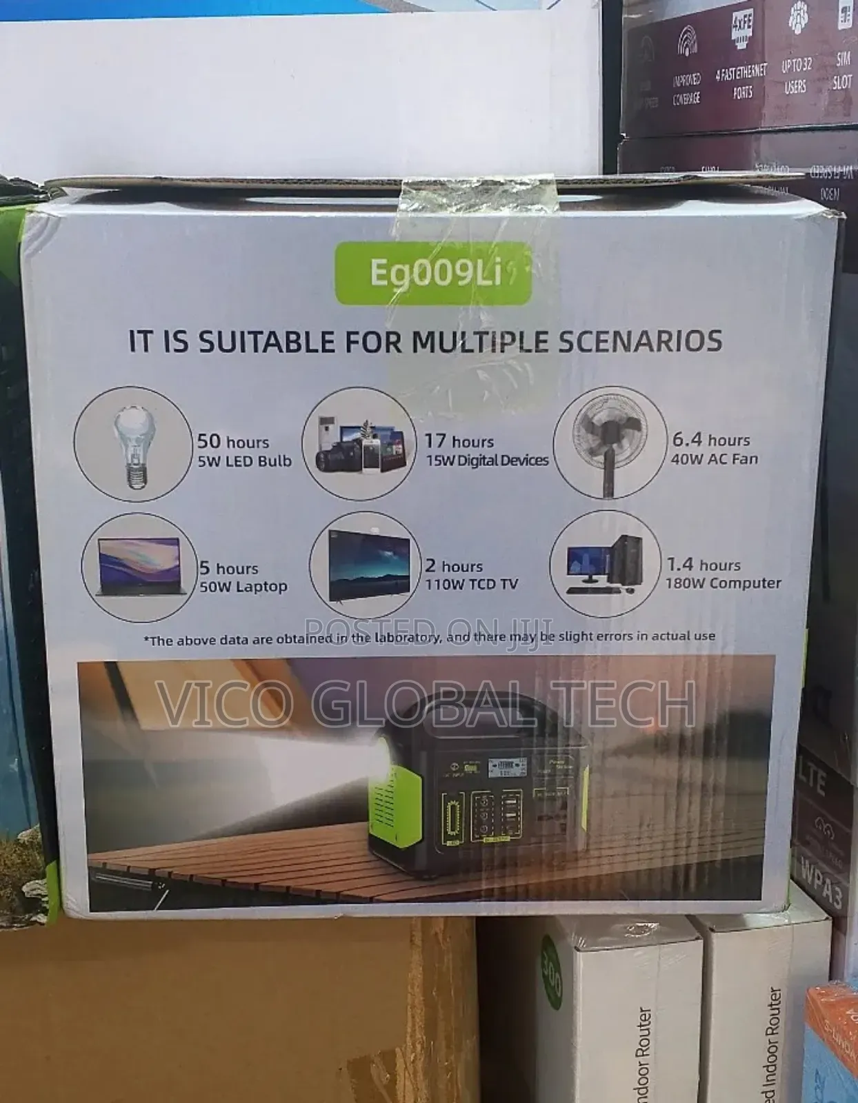 Portable Power Station 300w With And Without Solar Panel