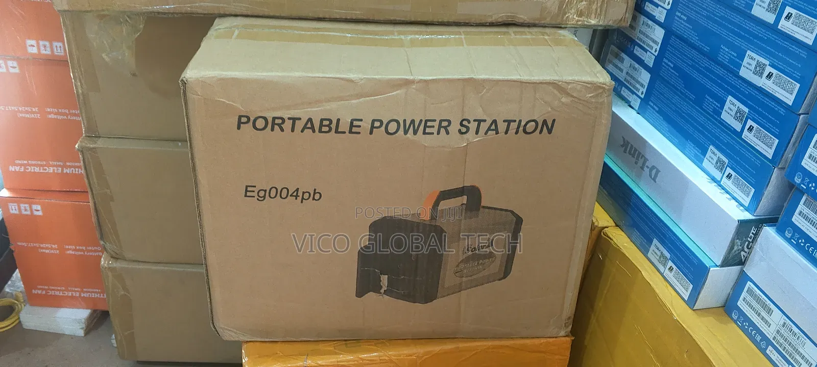 Portable Power Station 500w With and Without Solar Panel