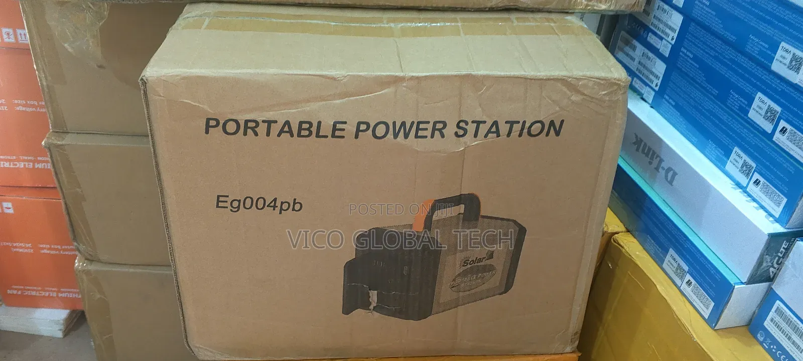 Portable Power Station 500w With and Without Solar Panel