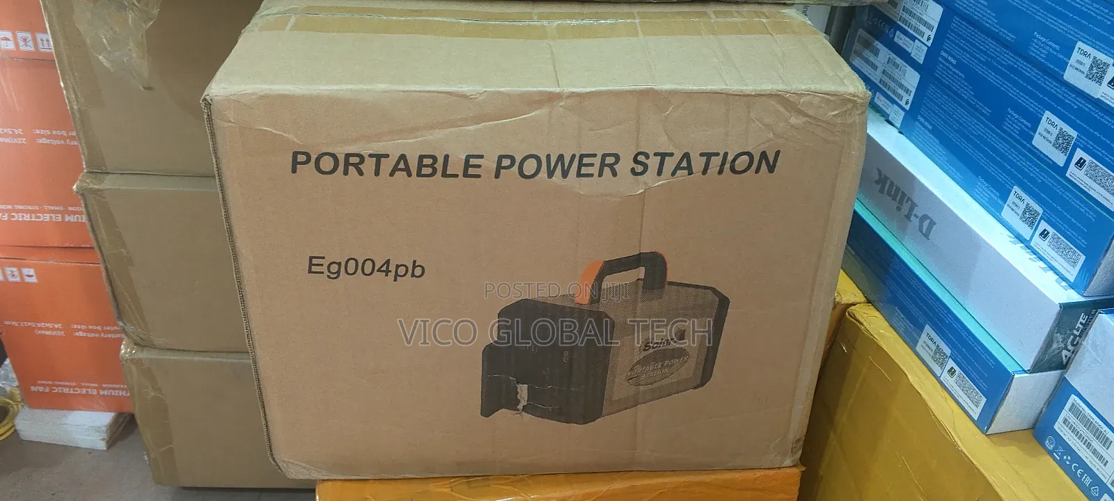 Portable Power Station 500w With and Without Solar Panel