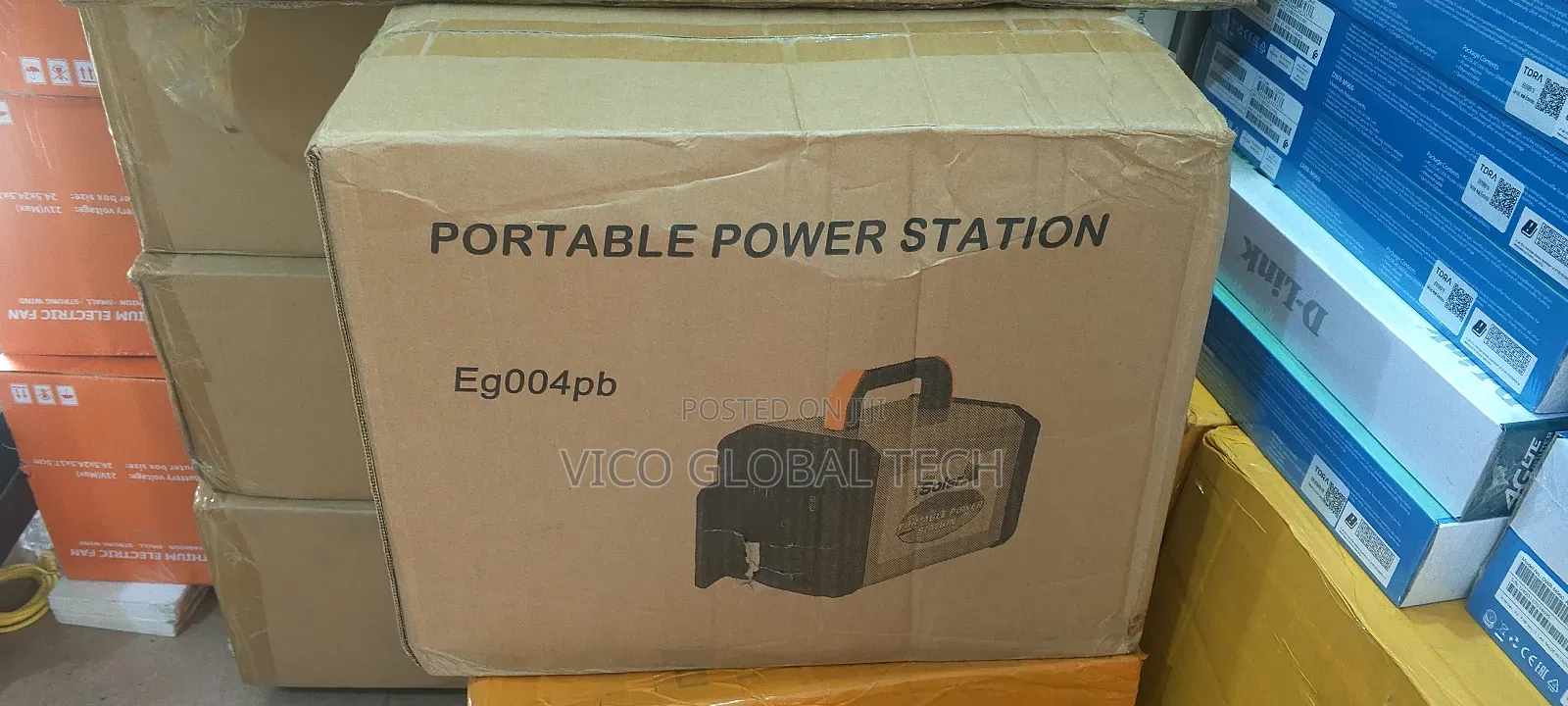 Portable Power Station 500w With and Without Solar Panel