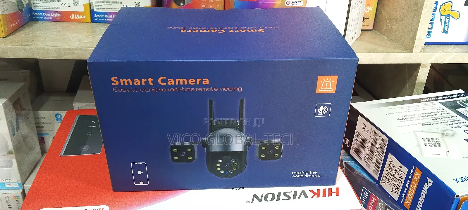 Triple Lens Wifi Smart Camera