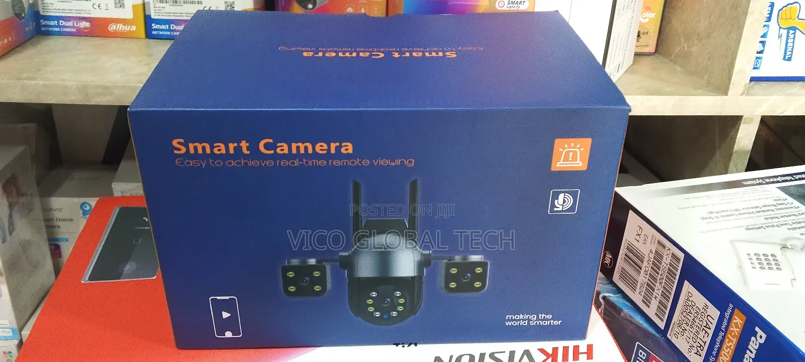 Triple Lens Wifi Smart Camera