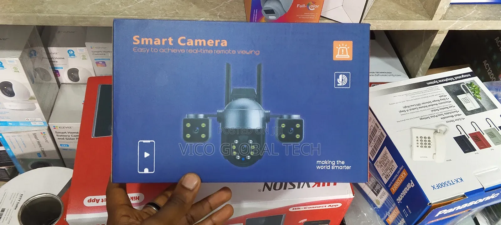 Triple Lens Wifi Smart Camera