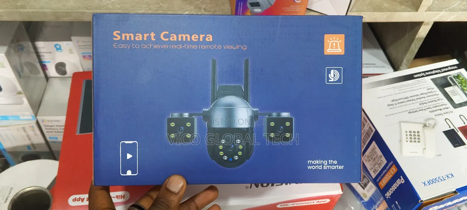 Triple Lens Wifi Smart Camera