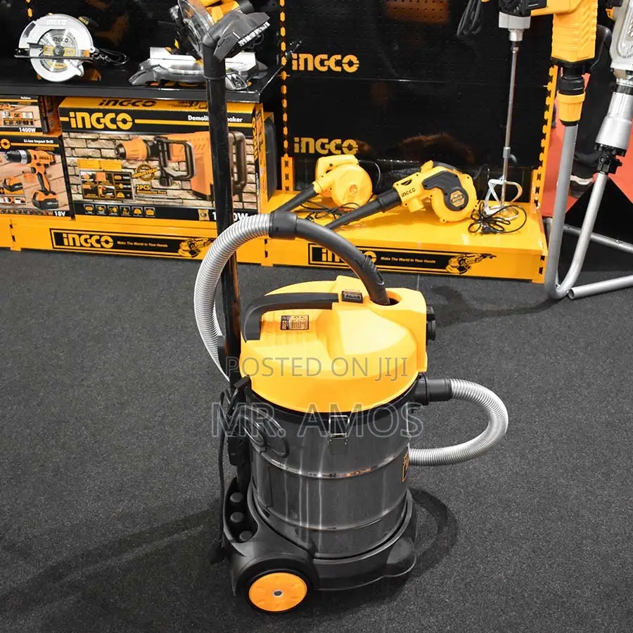 1400w 30l Wet Dry Vacuum Cleaner + 5pcs Accessories -Vc14301