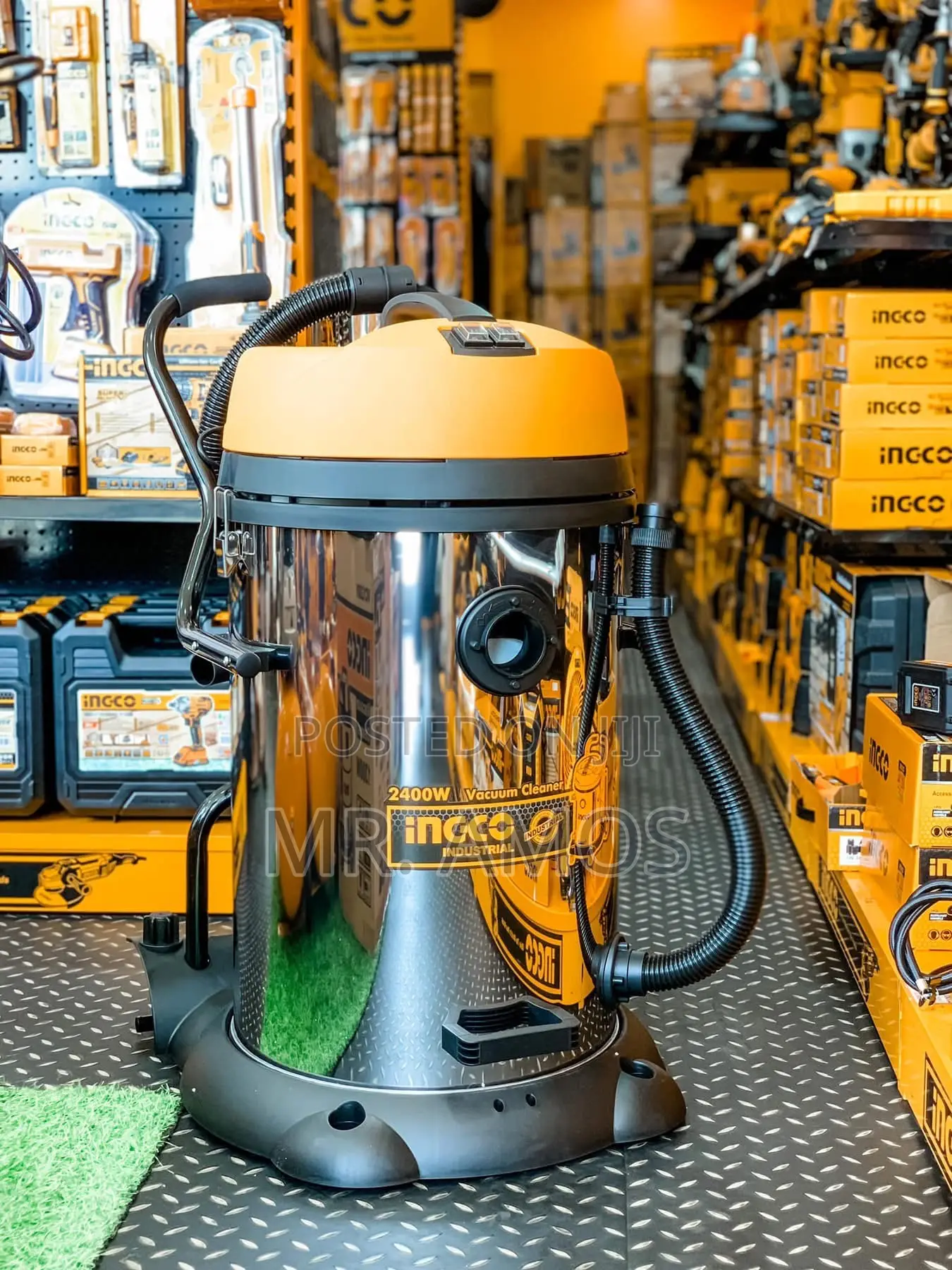75l 2400w Wet Dry Vacuum Cleaner + 4pcs Accessories- Vc24751