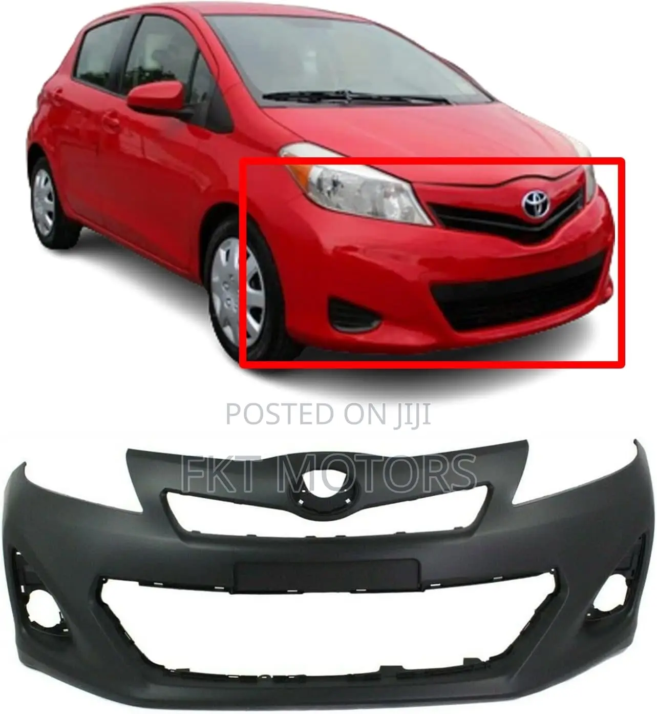 Toyota Vitz Bumper 2012,2013,2014,2015