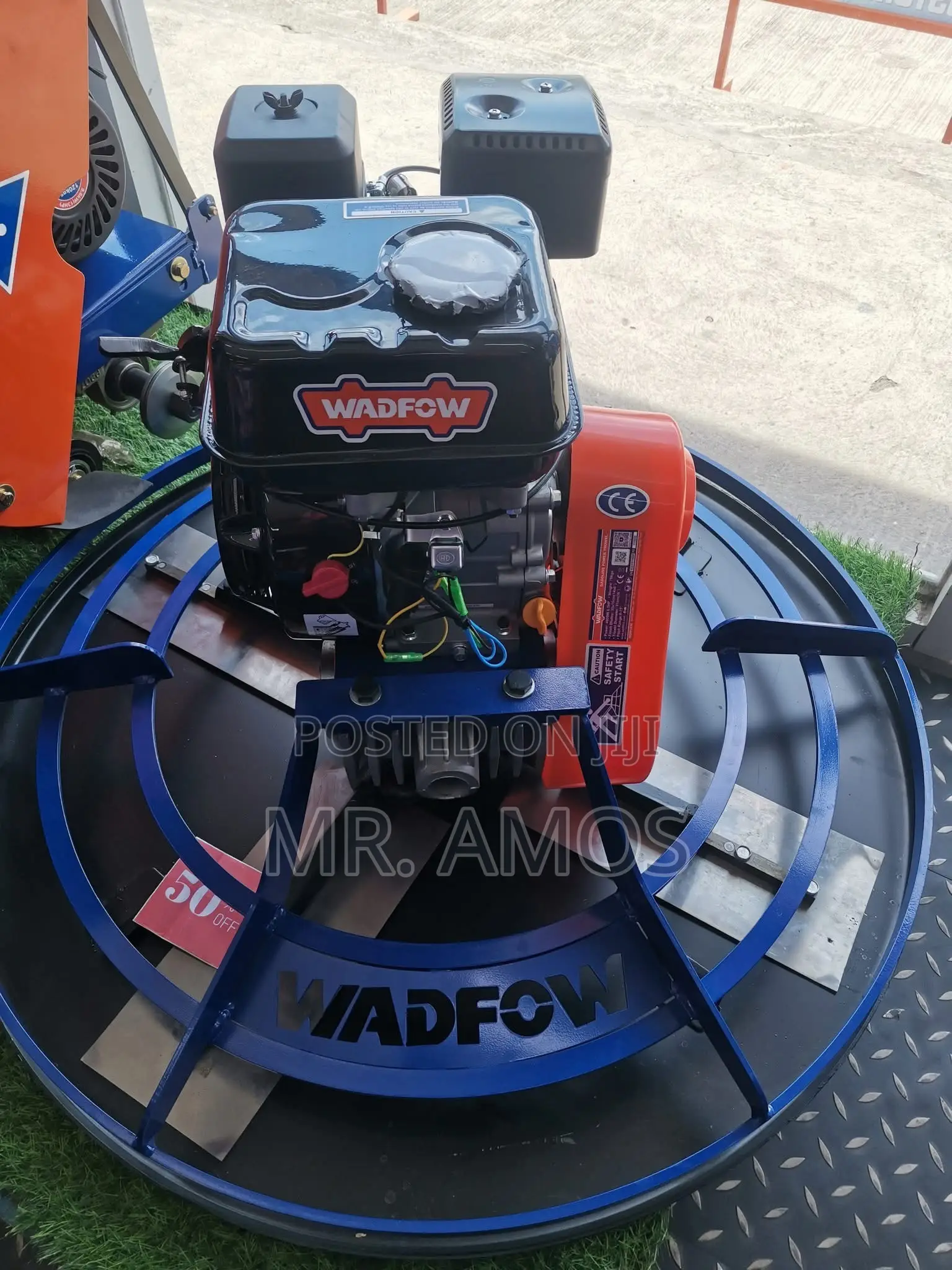 4.8kw(6.5hp) 78kg Industrial Gasoline Power Trowel - Wqm1a36