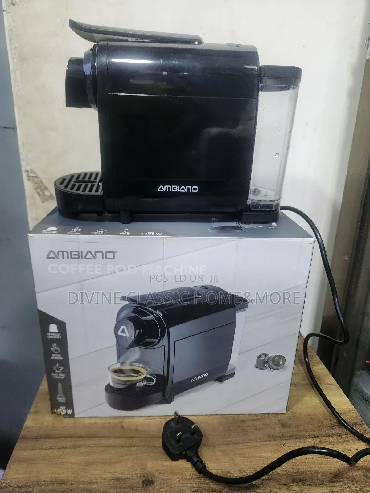 Ambiano Coffee Pod/ Nespresso Machine