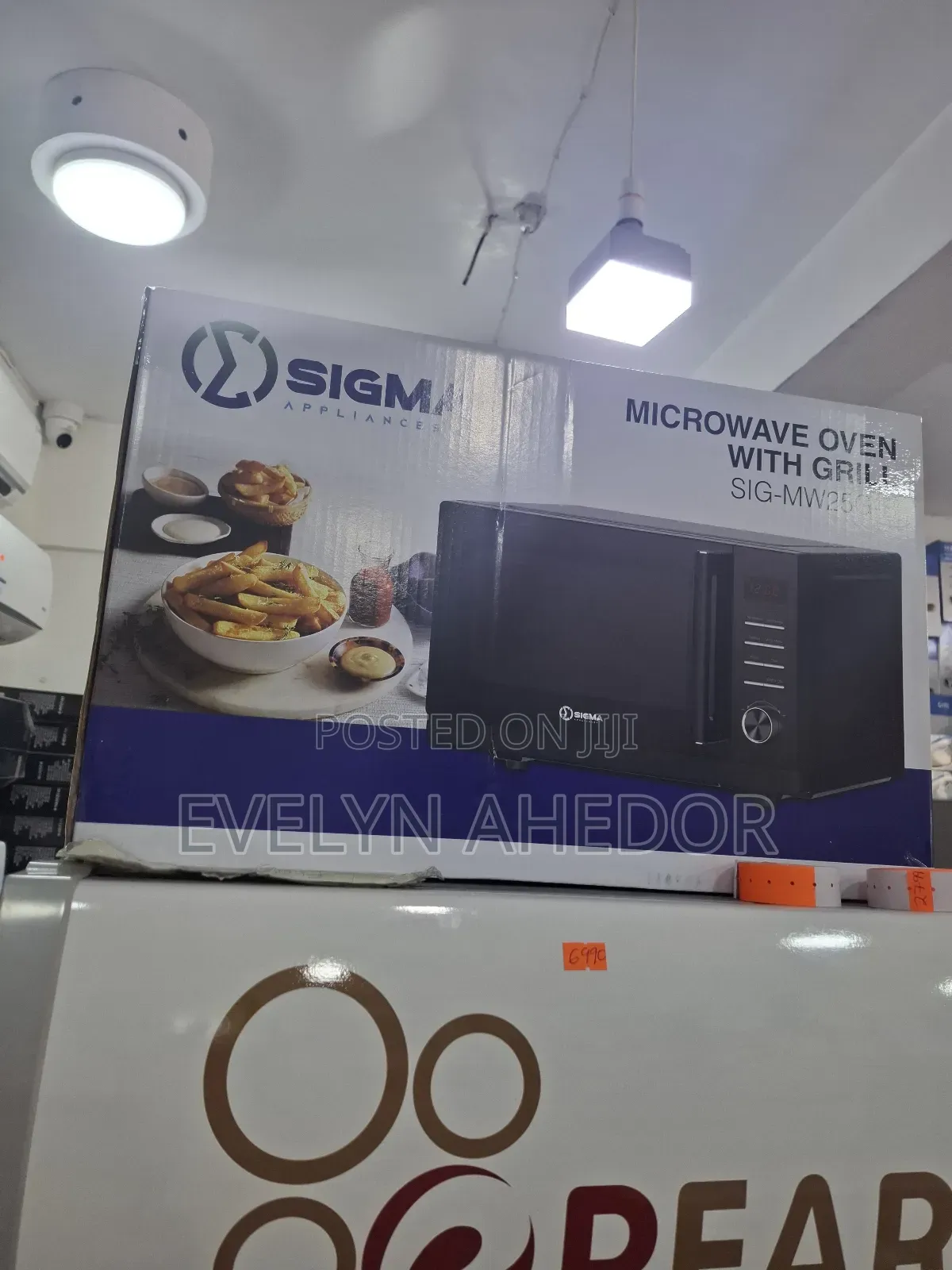 Brand New Sigma Microwave Oven Smart Display 25l Available