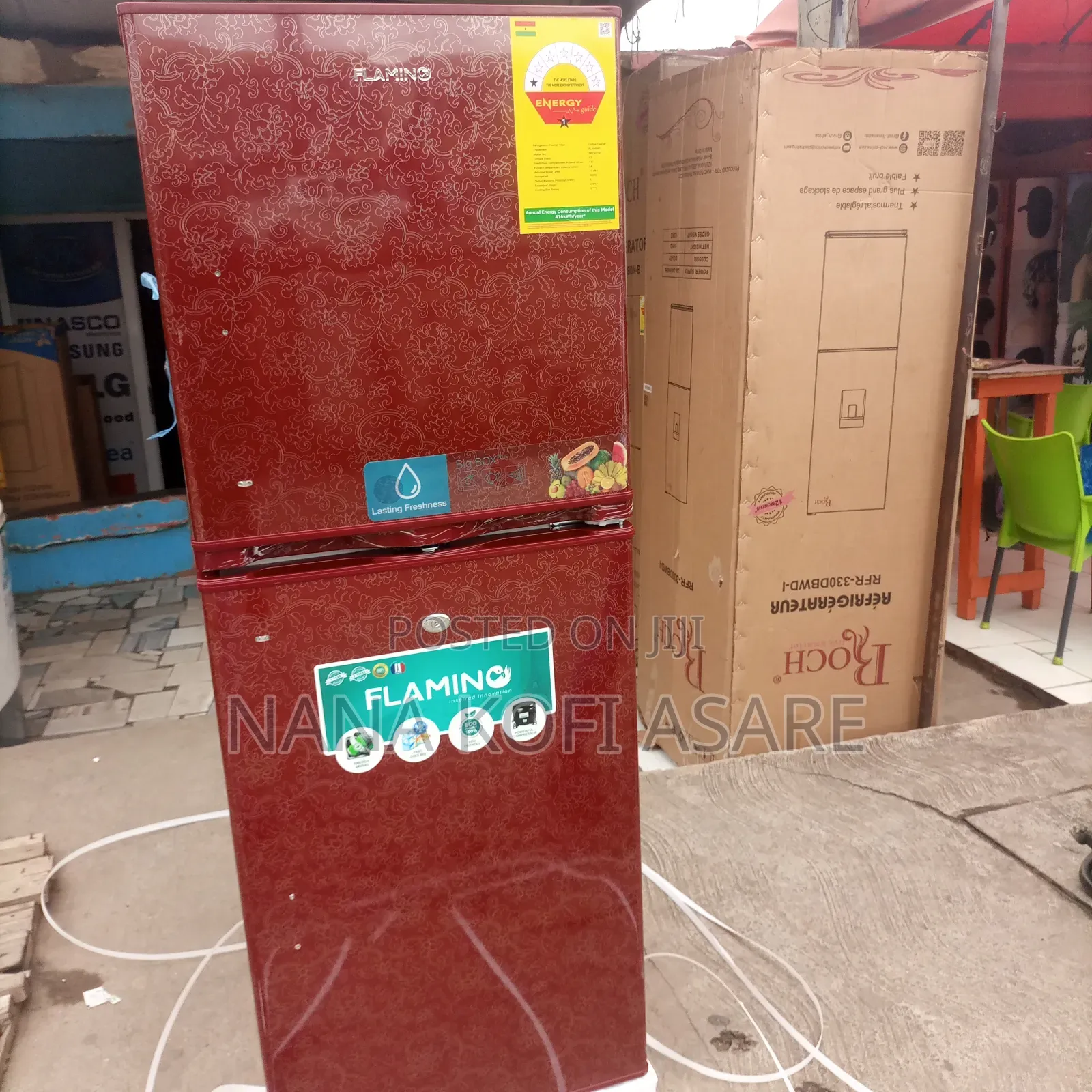 Flamino 200litres Top Freezer Refrigerator