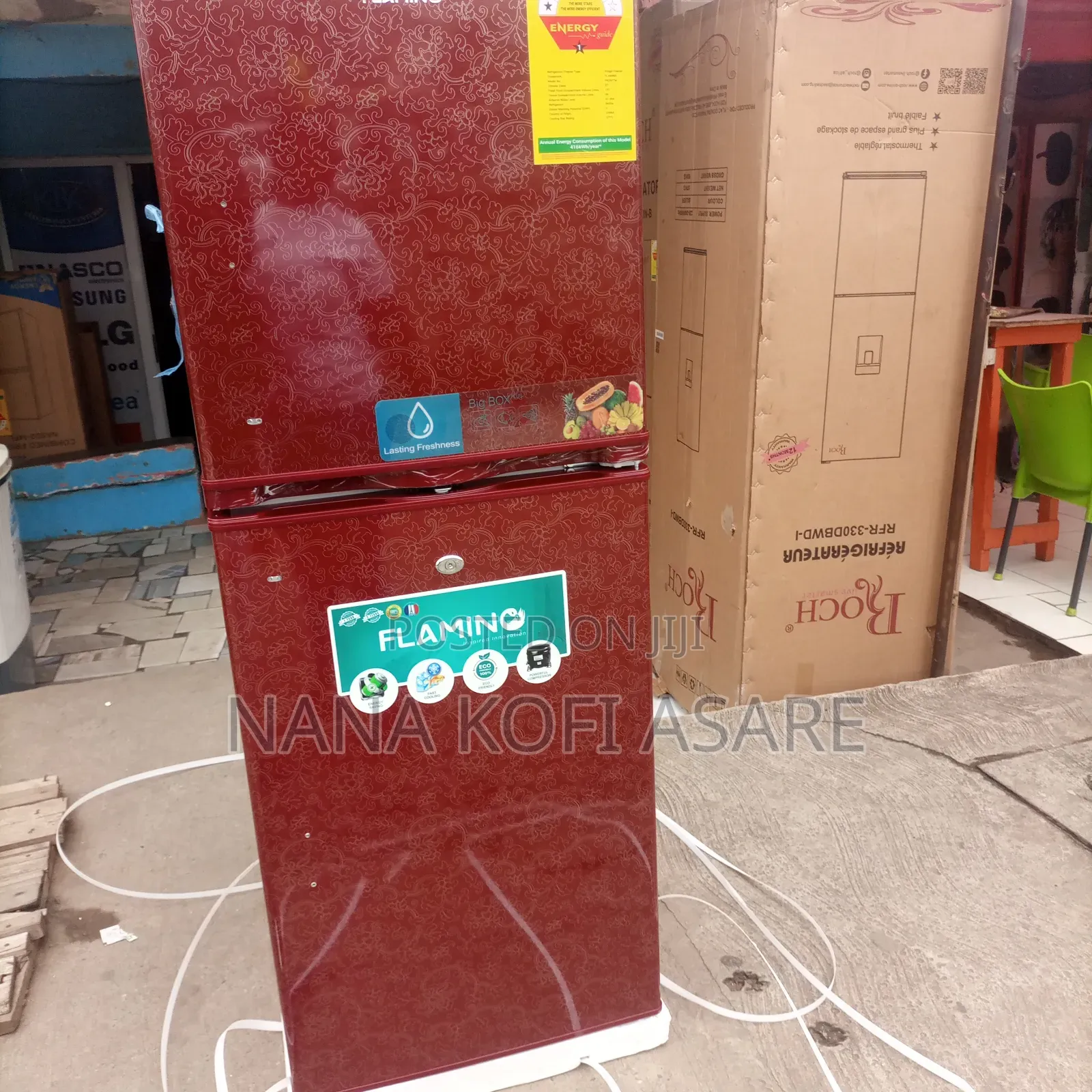 Flamino 200litres Top Freezer Refrigerator