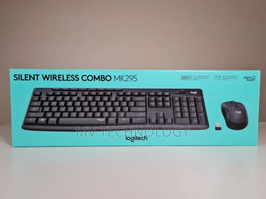 Logitech Combo Wireless ( Keyboard + Mouse ) Mk295
