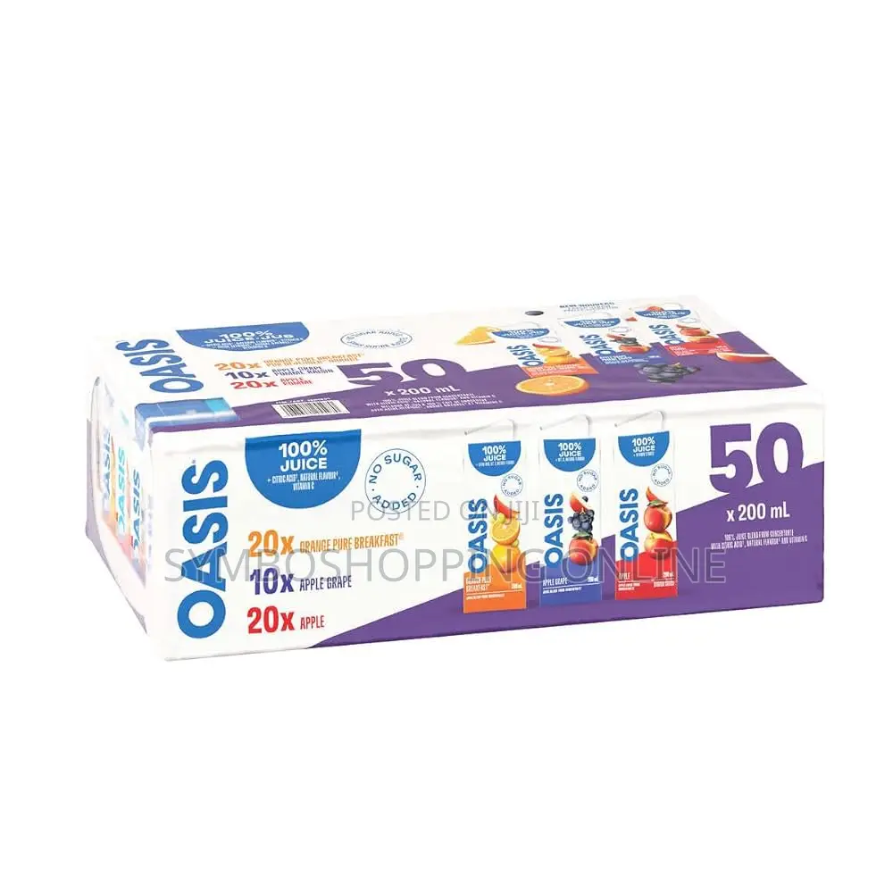 Oasis 100% Juice 50×200ml