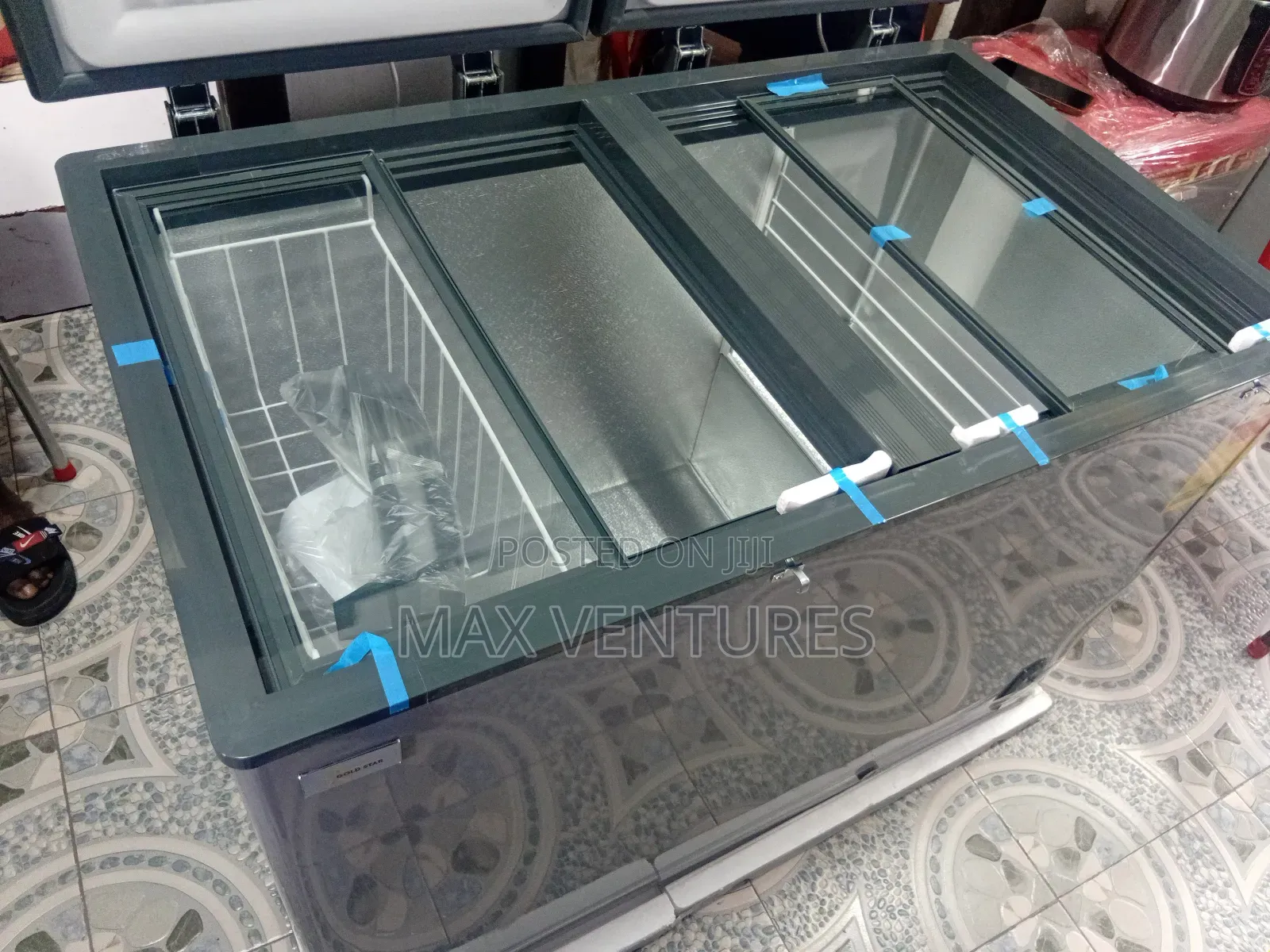 Elegant Gsaf-344l Energetic Gold Star Chest Freezer System
