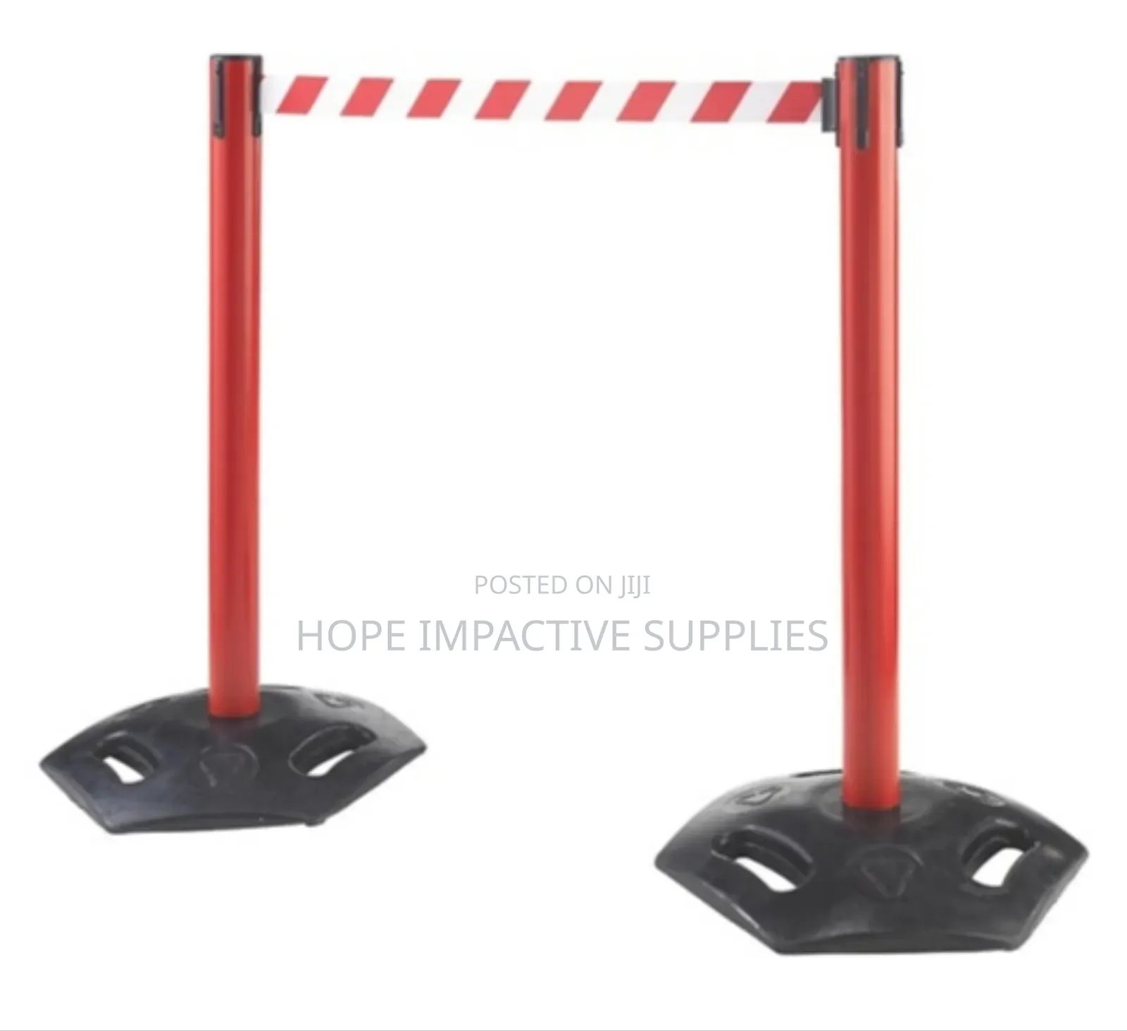 Retractable Belt Barrier And Post.