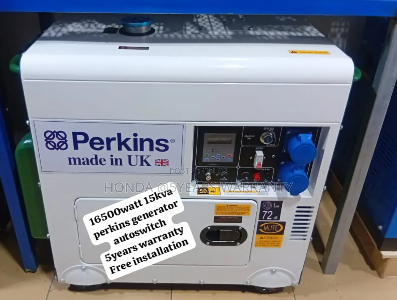 Mobile Command Center Energy Perkins 15kva 16500watt Diesel