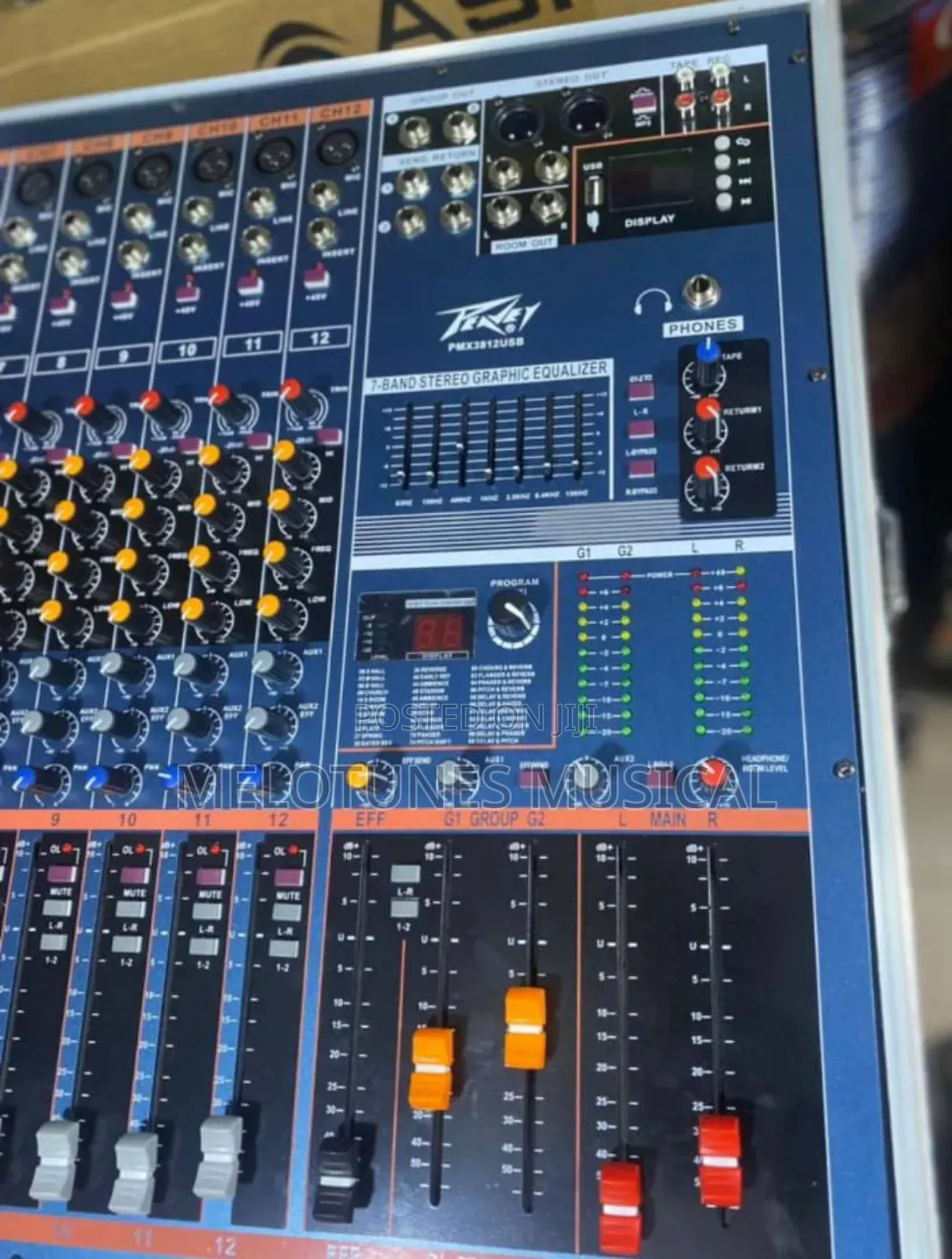 Peavey Pmx3812usd 12-Channel Mixer Console