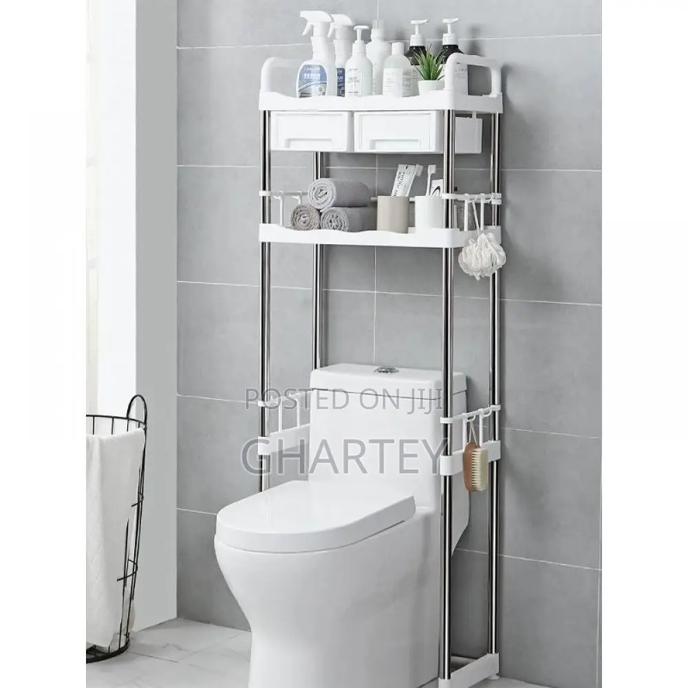 Toilet Shelf Holder Rack Cabinet
