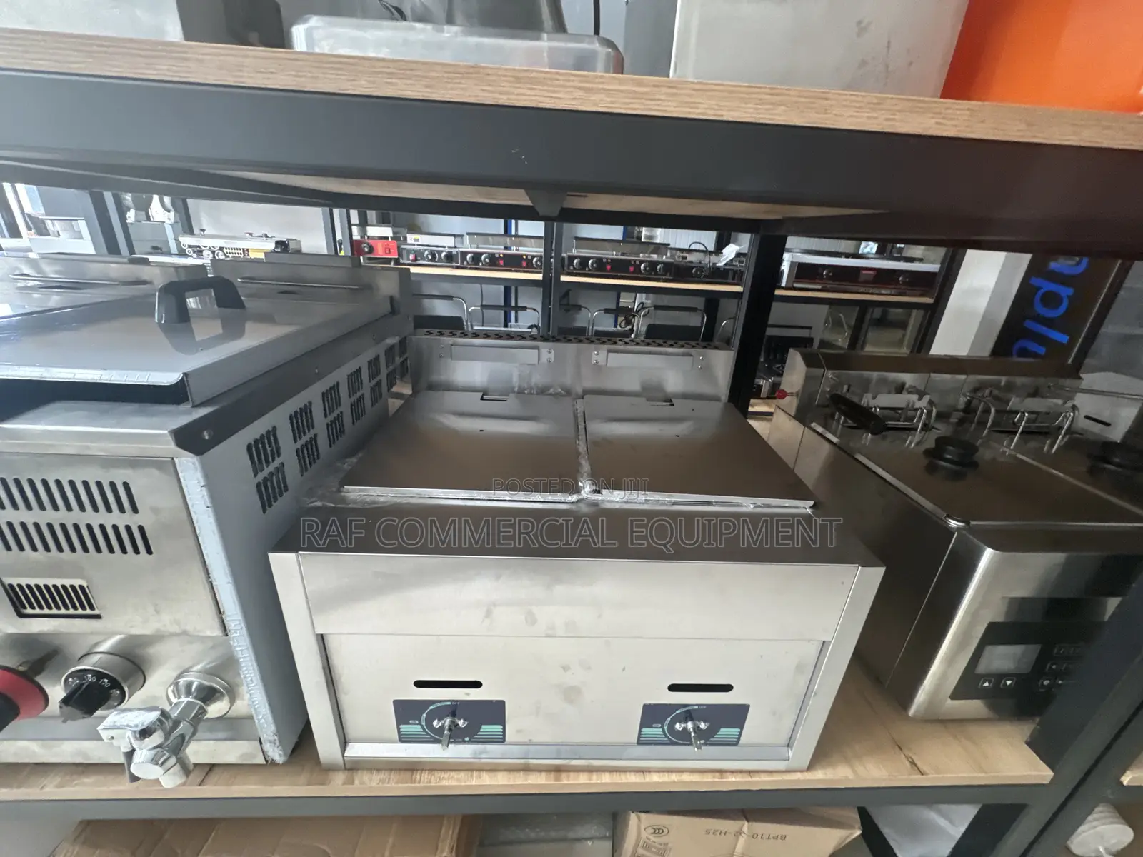 Double Gas Fryer Tabletop 12l