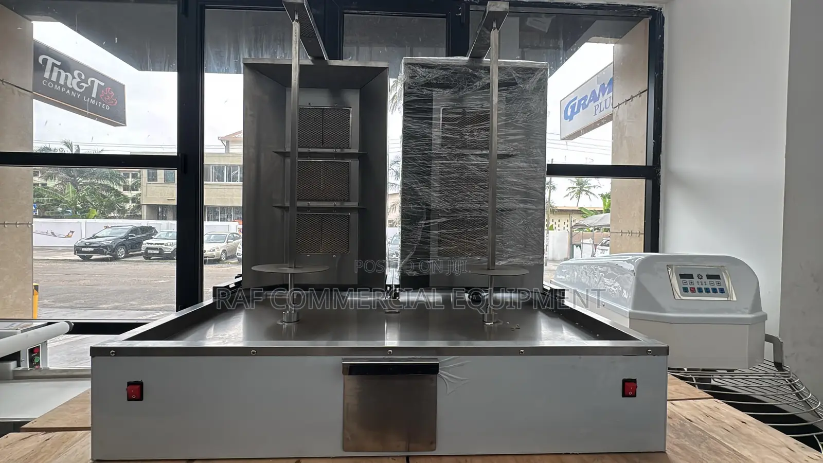 Double Shawarma Machine 3 Burner