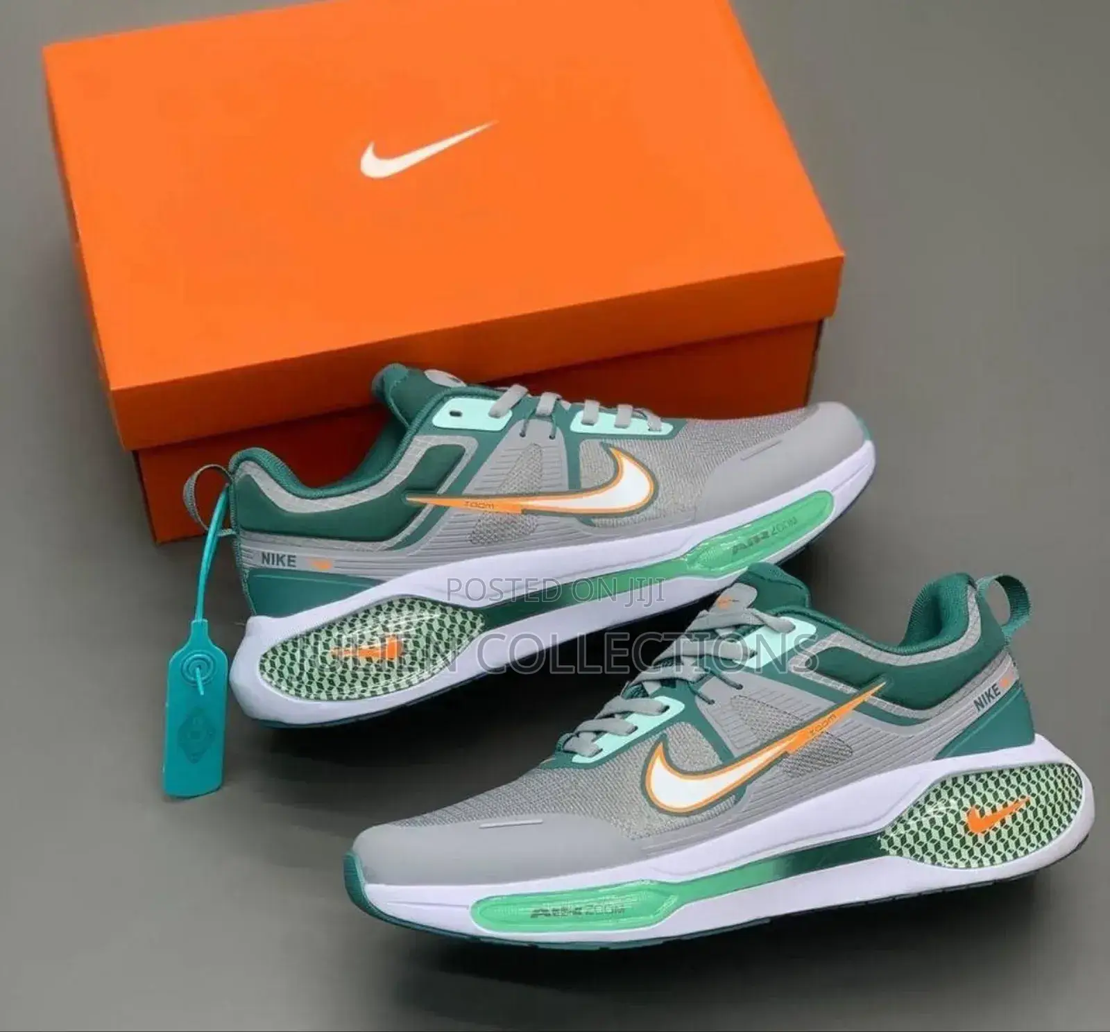Nike Air Max Runner Orange and Green