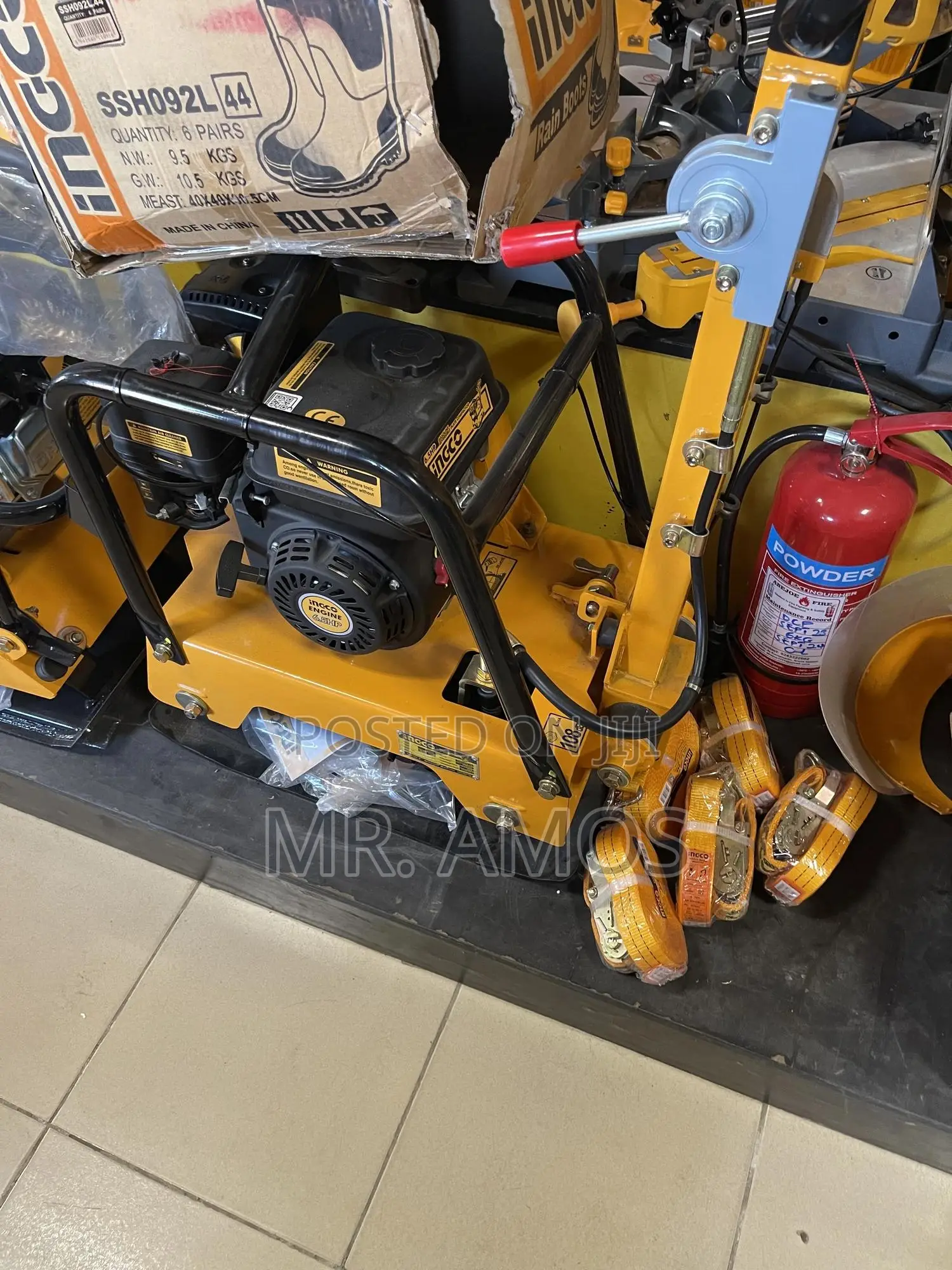 127kg 4.8kw(6.5hp) Reversible Plate Compactor - Gcp125-2