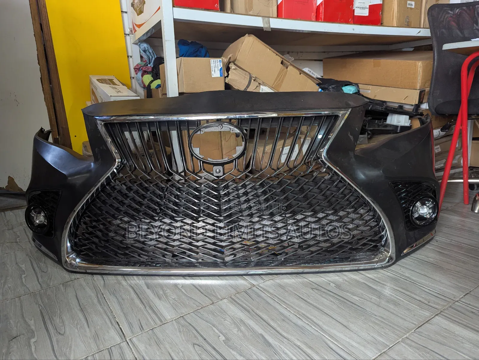 Camry Spider 2012,2013,2014 Lexus Type Front Bumper Upgrade