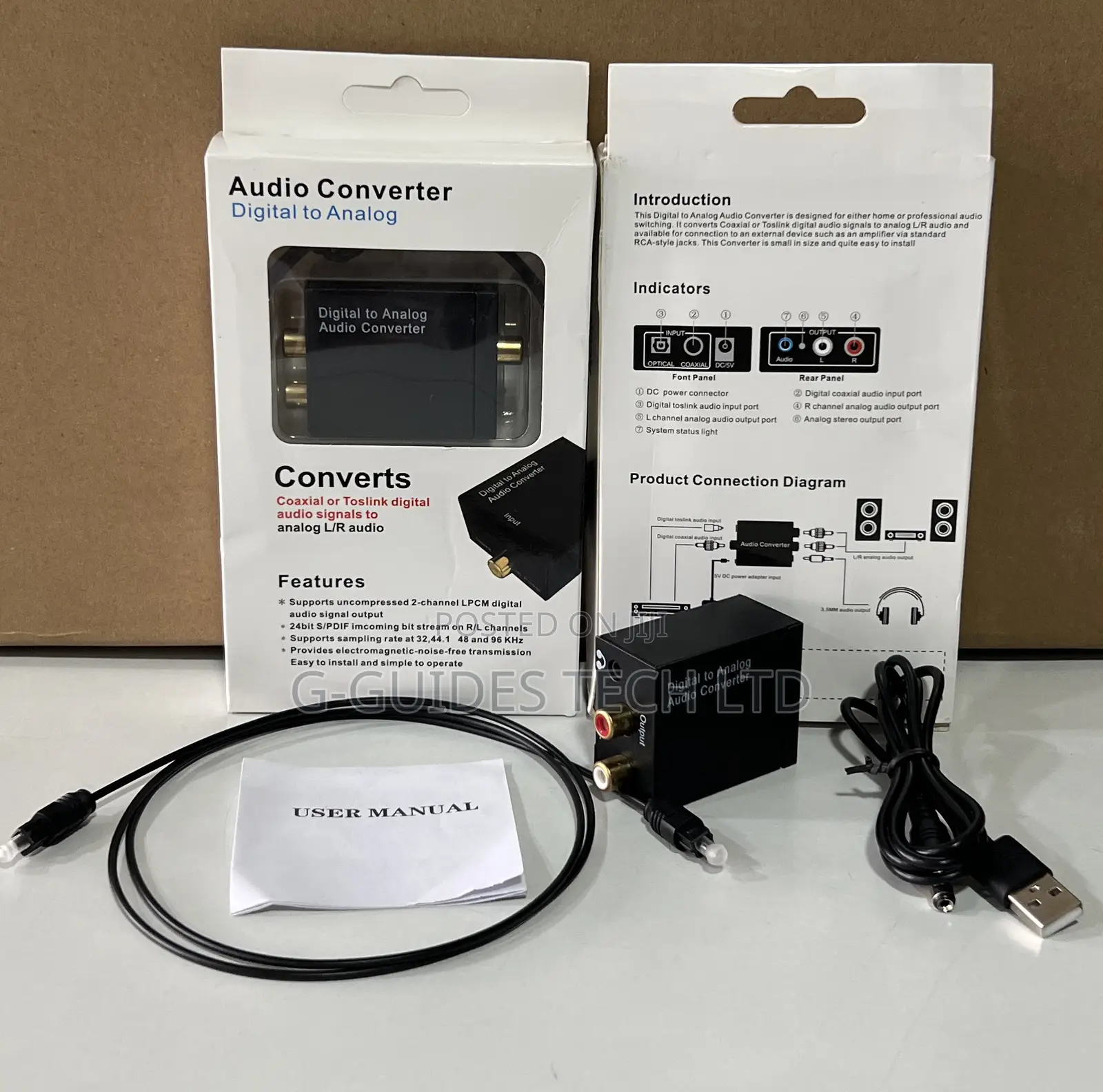 Digital to Analog Audio Converter