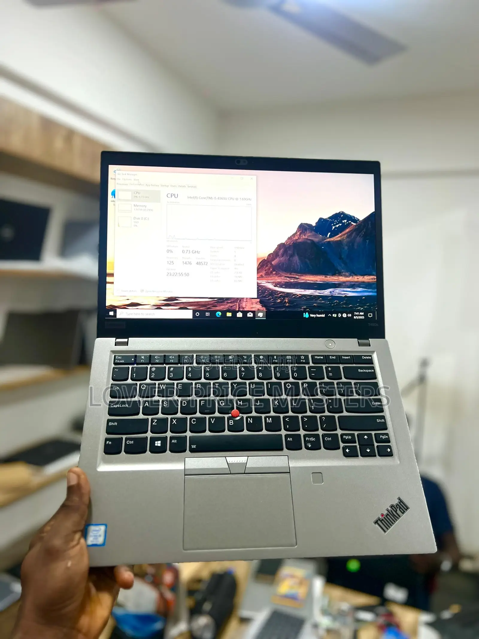 New Laptop Lenovo Thinkpad T490s 8GB Intel Core i5 SSD 256GB