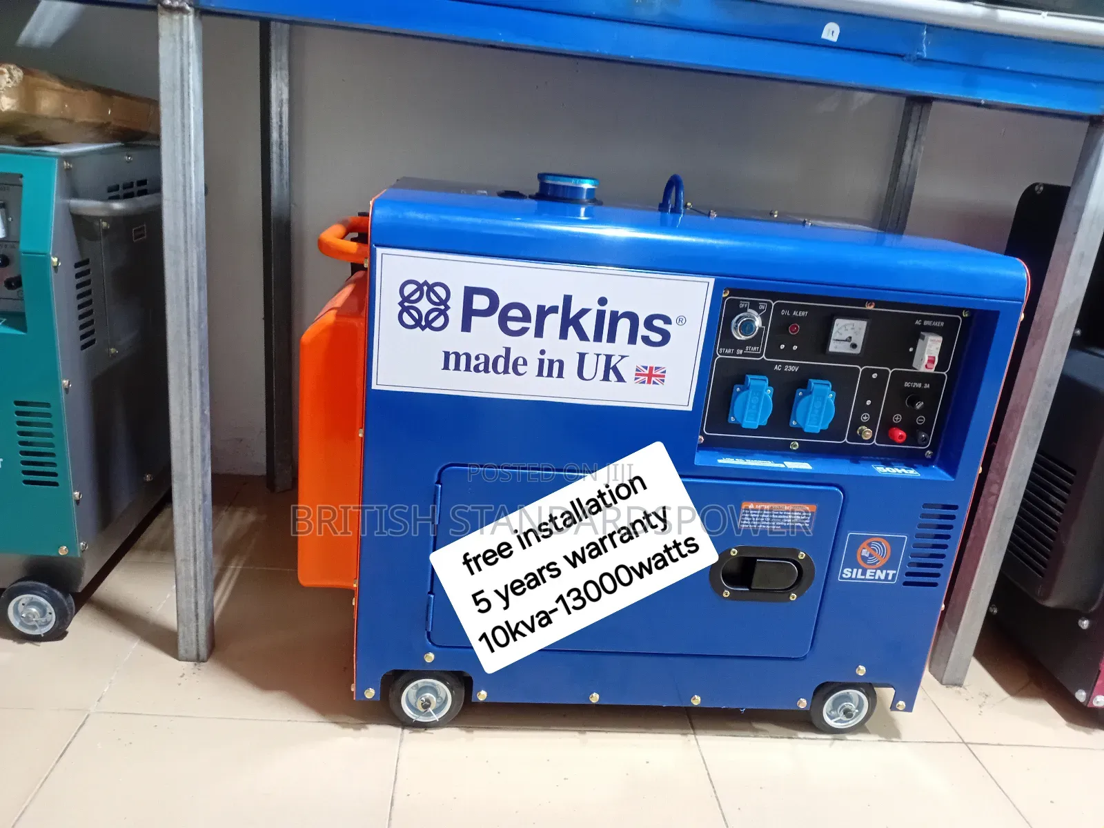 Built for Reliability 10kva Silent Diesel Generator