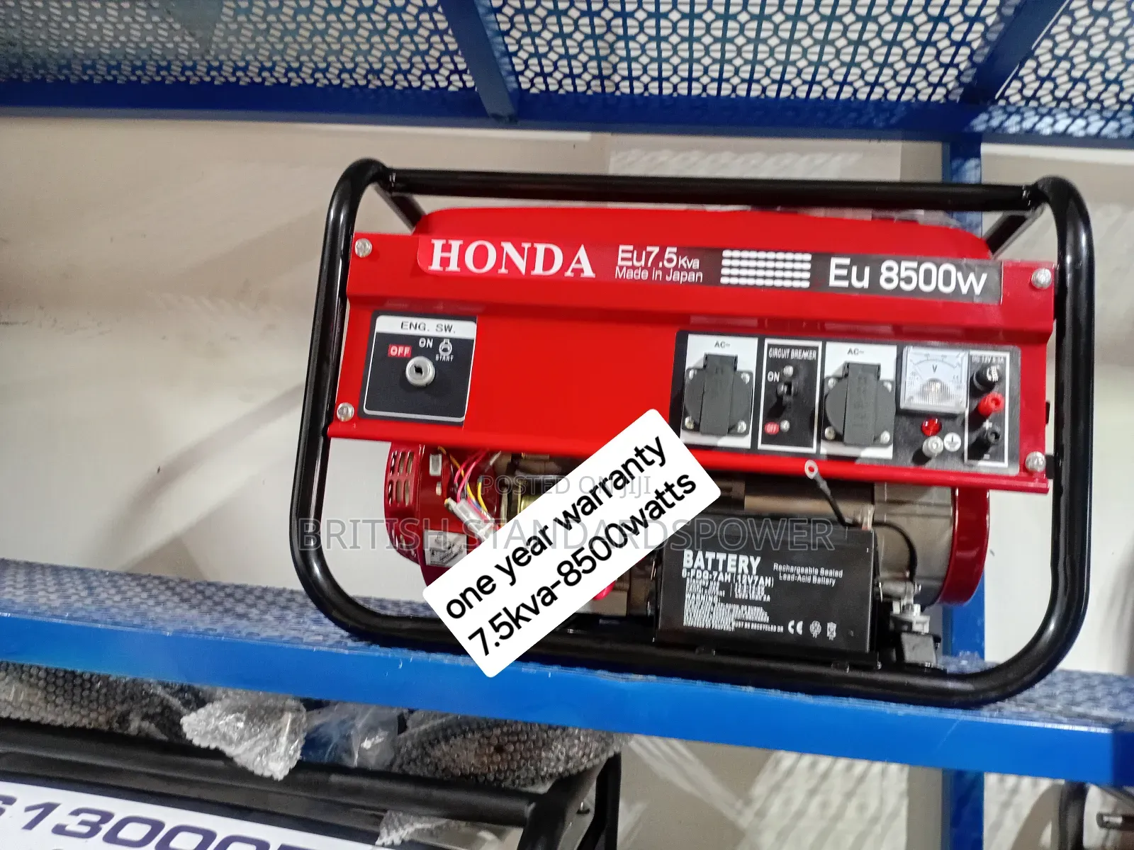 All Weather 7.5kva Petrol Generator
