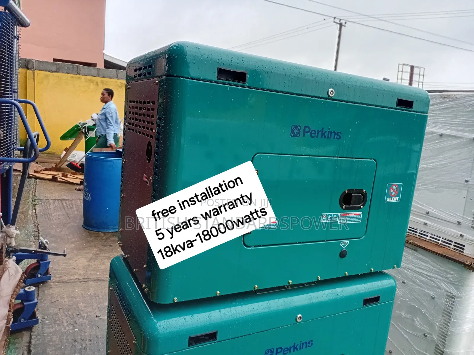 High Efficiency Flow 18kva Silent Diesel Generator