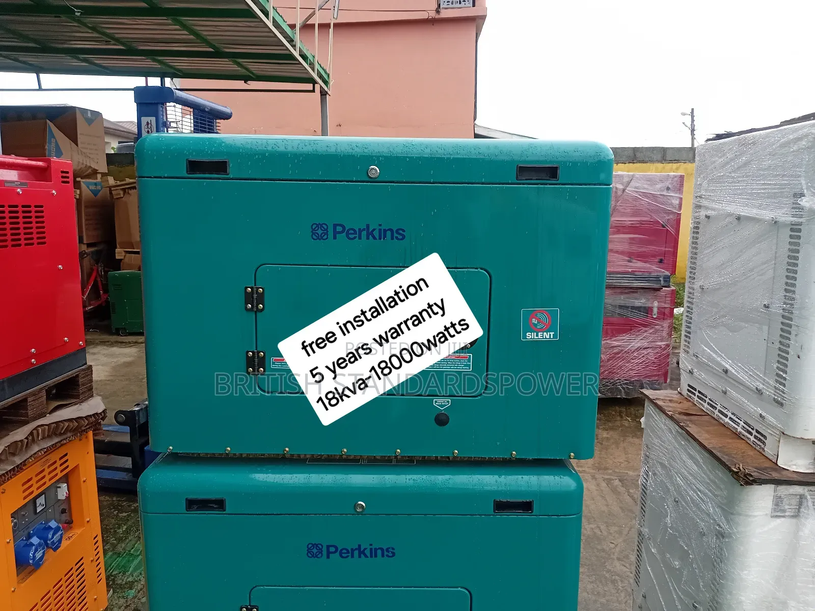 High Velocity Flow 18kva Diesel Generator